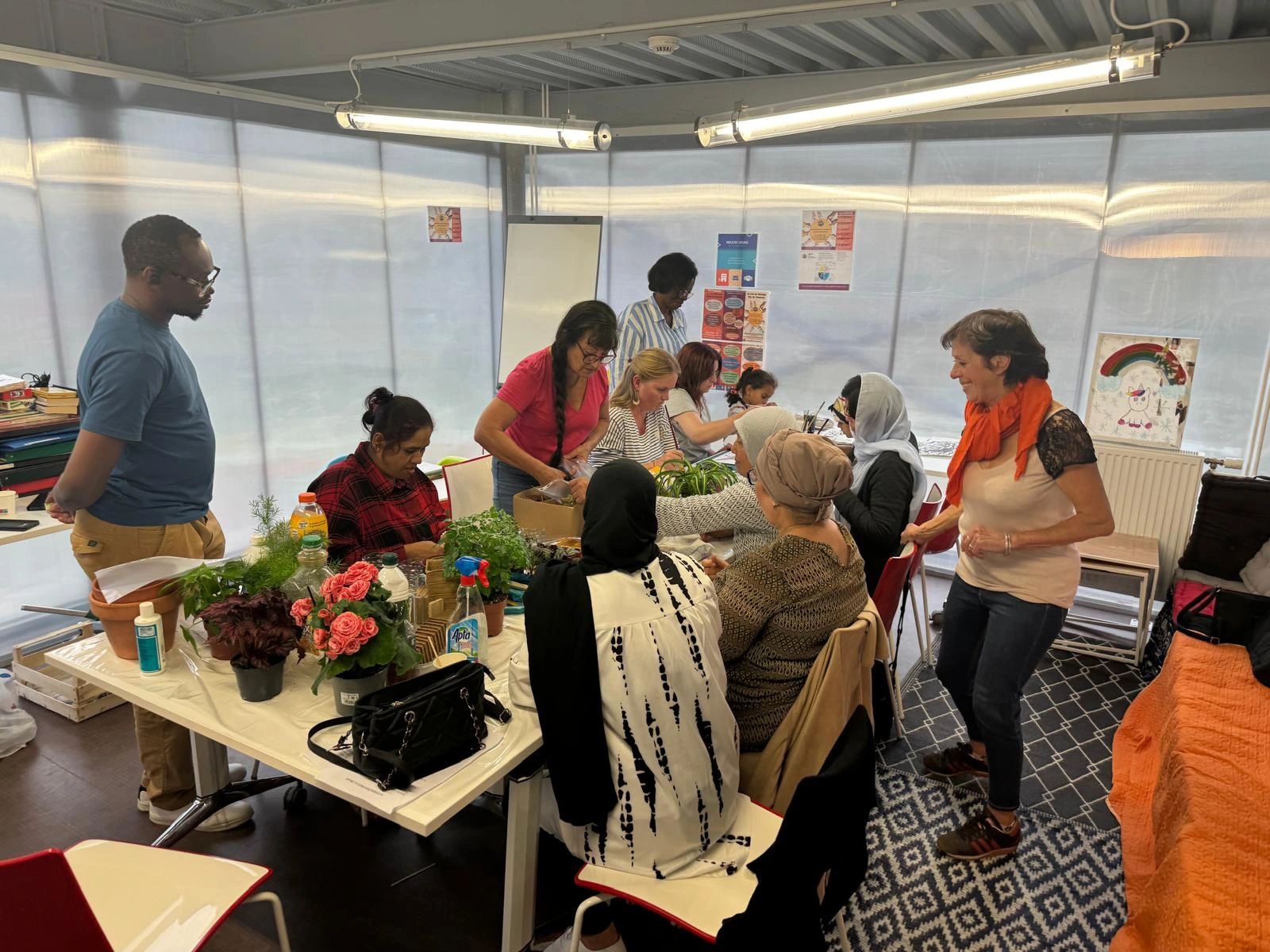 Séance d'intégration sociale - Atelier collectif